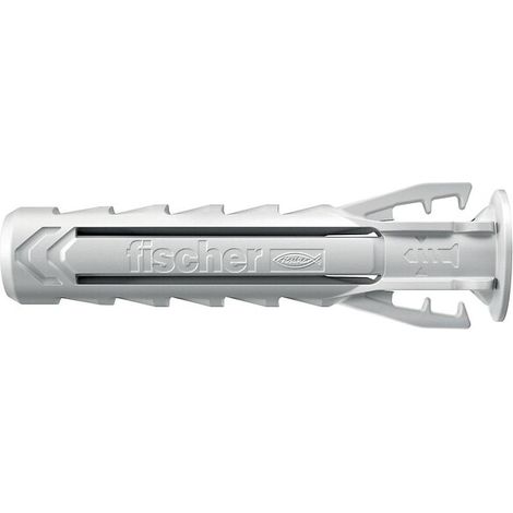 Fischer – Cheville à expansion 8 x 40 mm 100 pc(s) – 568008 – Quadruple expansion pour béton et maçonnerie – Montage facile sans glissement