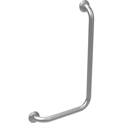 Maniglione disabili 35x65 inox satinato goman (1/3)