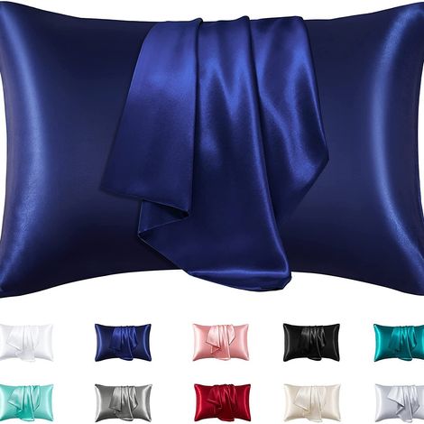 Filiyano – oreiller en soie 25 – Ensemble de luxe de 2 taies d'oreiller en soie 25 mommes, 100% soie de mûrier (1/5)