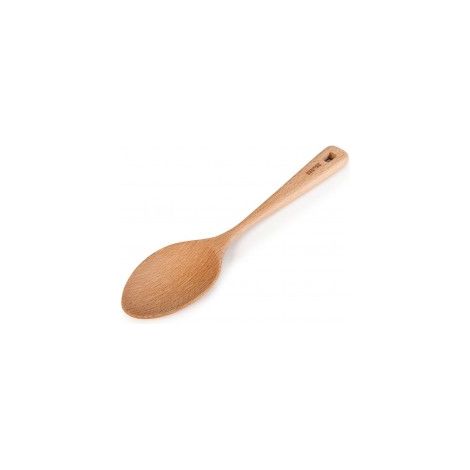 Cuchara de madera Ibili acabado dorado 22 cm elegante