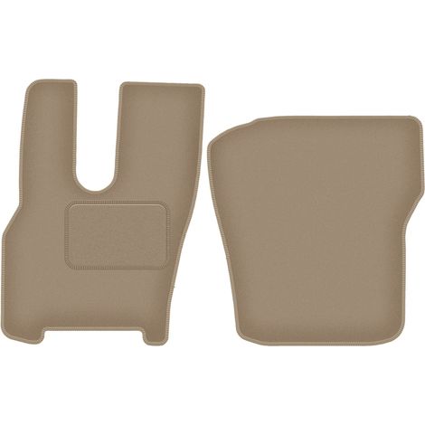 Tappetini in velluto per: camion DAF XG (sedile pneumatico destro) (2022-) beige (1/5)
