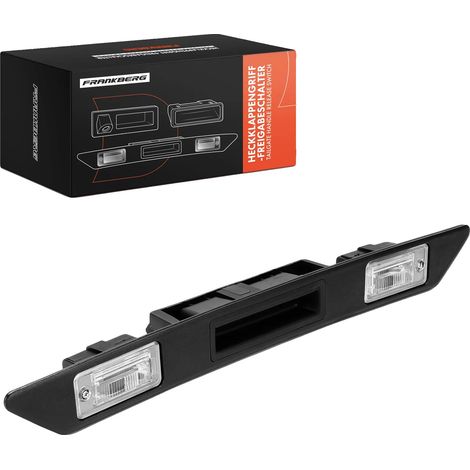 Maniglia del portellone posteriore, Materiale: PA 66 GF 30, Contatti: 4, Colore: Nero, Compatibile con Audi, Installazione: Portellone posteriore (1/4)
