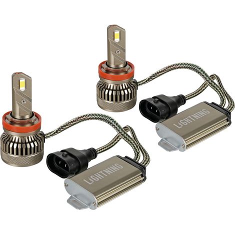 12/24V Halo Led Serie 14 Lightning - (H11) - 45W - PGJ19-2 - 2 pz  - Scatola (1/4)