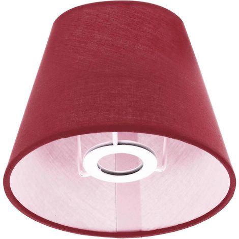 abat-jour en tissu pour lustre ou applique murale, accessoire de protection pour lampe. (1/5)