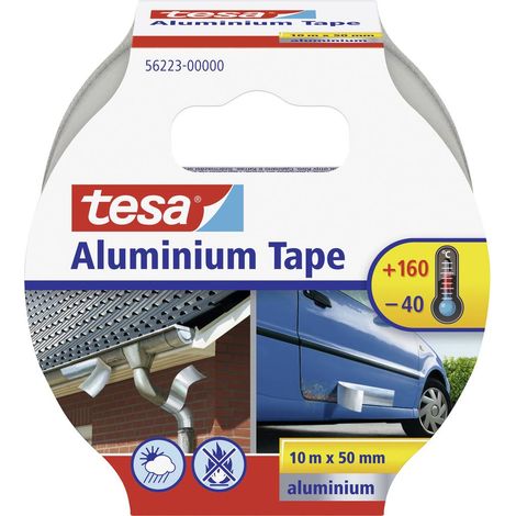 Ruban adhésif de réparation étanche en aluminium Tesa 10 m 50 mm