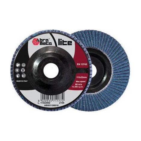 20,0 x DISCO LAMELLE RADIALI ZIRCONIO ABRABETA