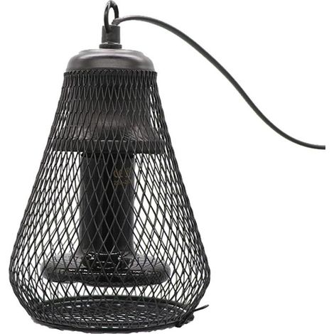 Lampe Chauffante en Céramique avec Support de Lampe, 100 W Infrarouge en Céramique pour Reptiles, Amphibiens, Animaux Tortues, Lézards, Serpents, Grenouille (1/5)