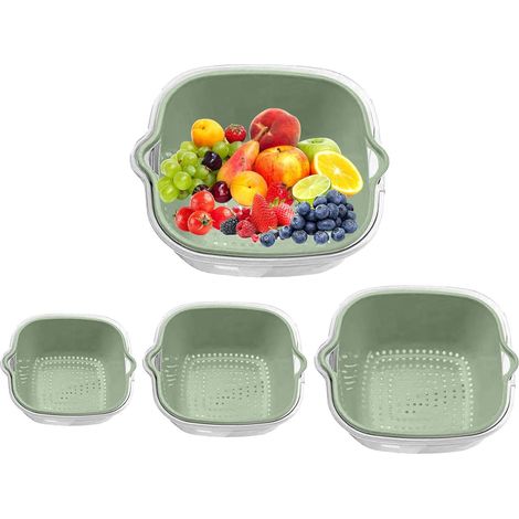 Outil de passoire de cuisine, passoire multifonction, passoire à légumes, passoire robuste, essoreuse à salade facile à nettoyer, (1/5)