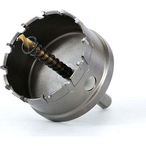 GABRIELLE Scie Cloche Bi-métal, 42 mm Carbure TCT en Acier Inoxydable de Qualité Industrielle, Scie Trépan Alliage Métallique en Acier à Grande Vitesse pour Métal,Alliage Aluminium,Plastique,Bois (1/4)
