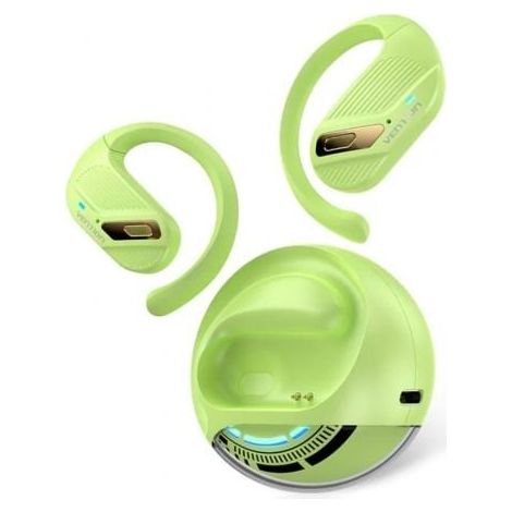 Auriculares Deportivos Bluetooth Vention Open Ear OpenBeat O12 NBUG0 con estuche de carga/ Verdes