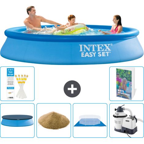 Intex Piscina Easy Set Rotonda - 305x61 cm - 7-pezzi  S158