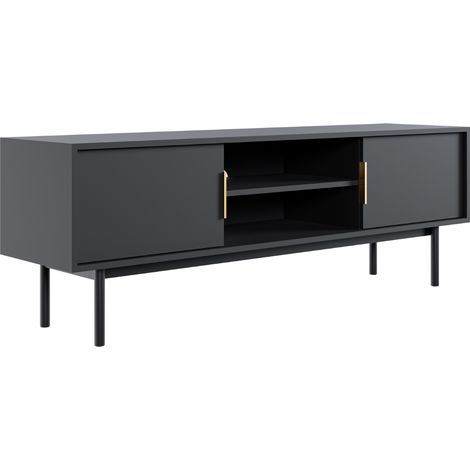 Table de chevet : Beige sable / Chevrons scandi, Pieds Bois, 54 × 54 × 38cm (1/3)