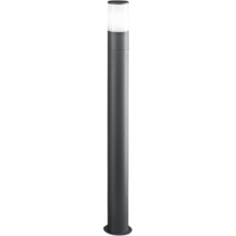 Paletto Esterno Contemporaneo Sigaro Alluminio Antracite 1 Luce E27 Ip54 H90 (1/2)