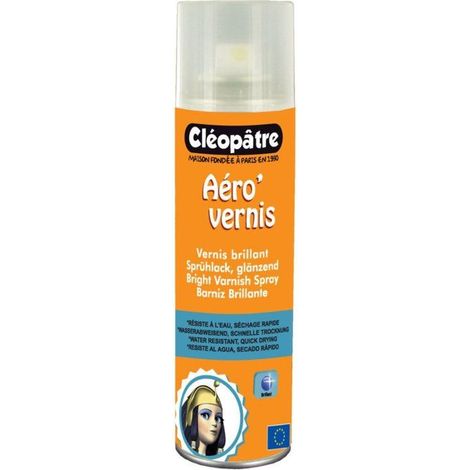 Cléopâtre - Spray Aéro'vernis brillant 250 ml