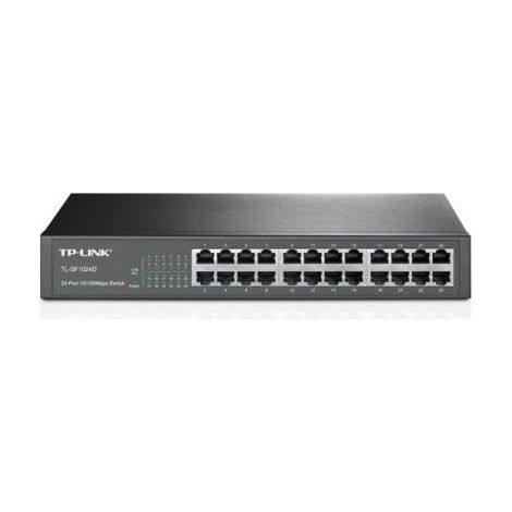 Tp-link tl-sf1024d switch di rete non gestito fast ethernet (10/100) grigio