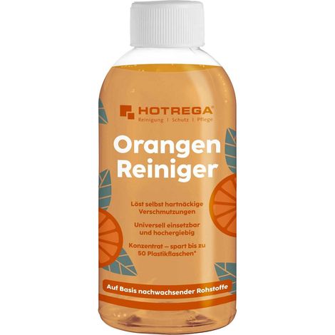 Limpiador multiusos hotrega orange cleaner concentrate disolvente dilución 1 50
