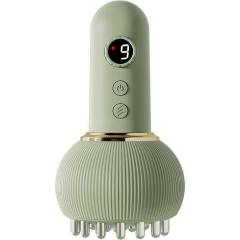 Massageur abdominal infrarouge rechargeable - Micro-courants, lumière, chaleur et vibration - Soin complet ventre