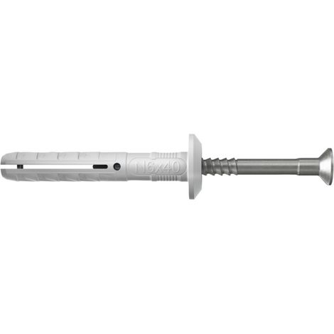 Cheville à frapper - NF - 40 mm - Diamètre 8 mm - Boîte de 50 pièces - Fischer