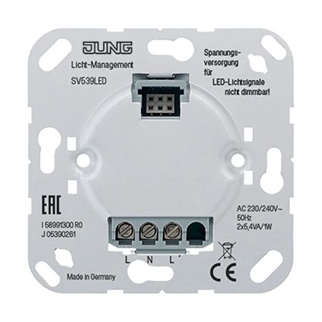 Jung Alimentatore per segnali luminosi a LED, AC 230 V  SV 539 LED