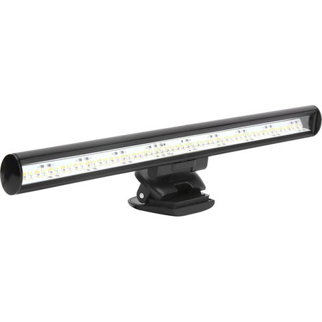 LED-Leselampe für Laptop-Bildschirm, einstellbare Helligkeit und Farbtemperatur (1/5)