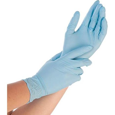 GANTS NITRILE NON POUDRÉS BLEU, EXTRA FORTE, TOP QUALITÉ GÜNSTIG, VE&8239,: LOT DE 10 X 100 FRANZ MENSCH 27016