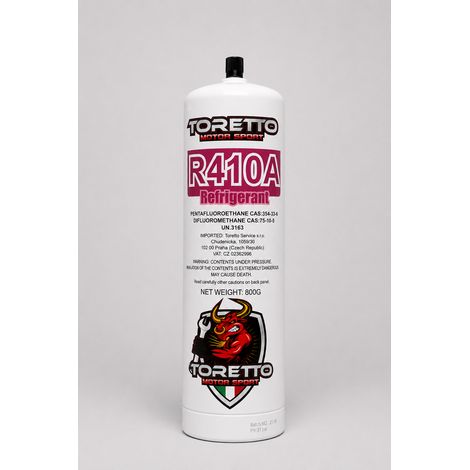 R410A Refrigerant Gas Cylinder 800g HVAC Recharge