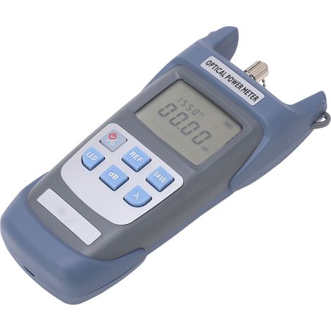 Wattmètre à fibre optique, testeur de câbles à fibre optique -50 à +26 dBm avec témoin lumineux LED pour la maintenance (1/5)