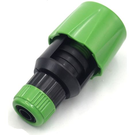 Connecteur Robinet - Adaptateur Tuyau Arrosage - Pour Cuisine Jardin Salle De Bain - 11 x 5,5 x 5,5 cm - 1 Pièce (1/5)