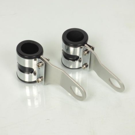 Fixation optique support phare avant patte de feu pour moto tube (1/5)