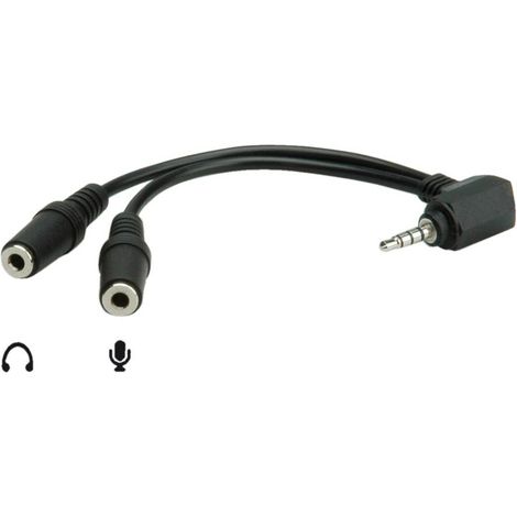 Splitter audio Itb Y cable (1/4)