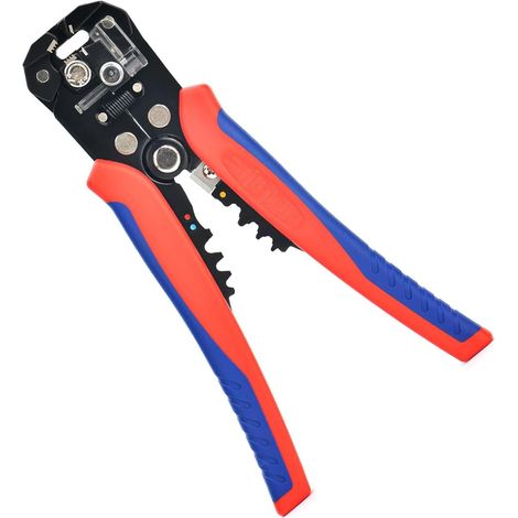 Abisolier- und Crimpzange, 3-in-1-Abisolier-, Schneid- und Crimpzange mit ProTouch-Griffen, elektrische Kabel, Verbindungen (1/5)