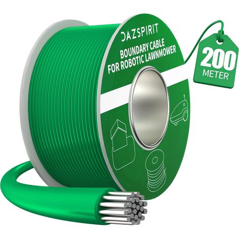 200M Universel Cable Robot Tondeuse Accessoire de Fil Périphérique pour Tondeuse Gazon Compatible avec 200M etc (1/5)