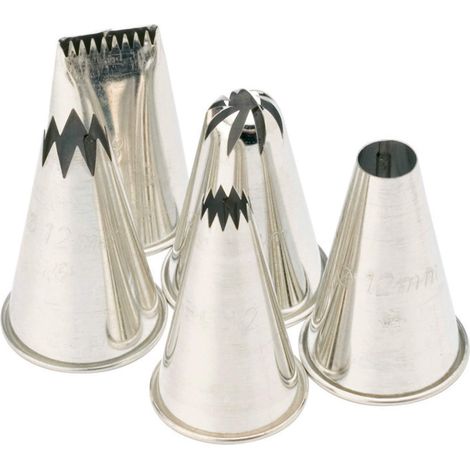 Set 5 Bocchette in acciaio inox (1/2)
