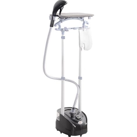 Défroisseur vapeur fer à repasser vertical 1950W 35x25x23cm blanc (1/5)