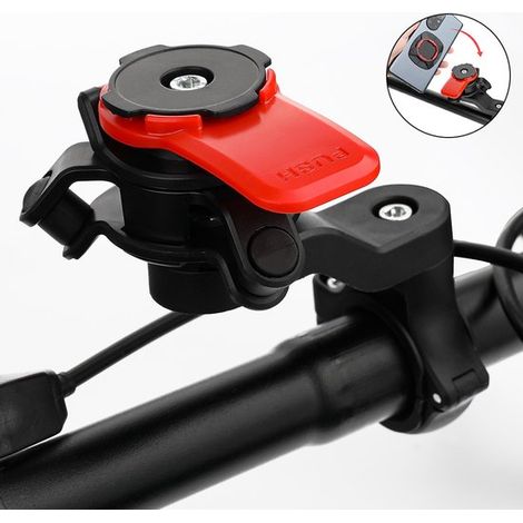 Support téléphone vélo – Anti-choc – 360° rotatif – Universel – GSM – Cyclisme (1/5)