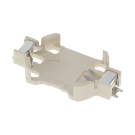 Porte-pile 1 x RS PRO CR2032, raccordement Montage en surface ( Prix pour 1 )