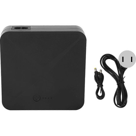 Unterbrechungsfreie Stromversorgung 24V PoE-Anschluss Mini-Backup-Akku USV für Heimrouter, Kamerarekorder (USA)