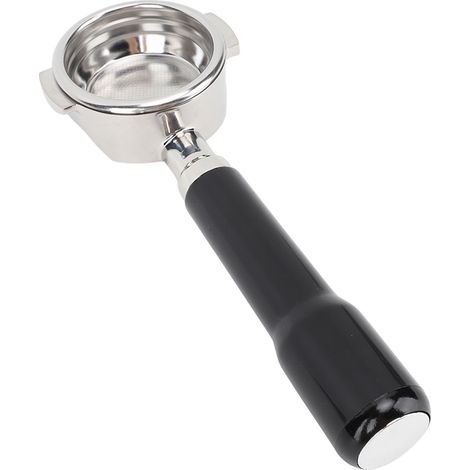 Porte-filtre sans fond de 58 mm en acier inoxydable 304 creux avec poignée en ABS pour machine à café Expobar E61 (1/5)