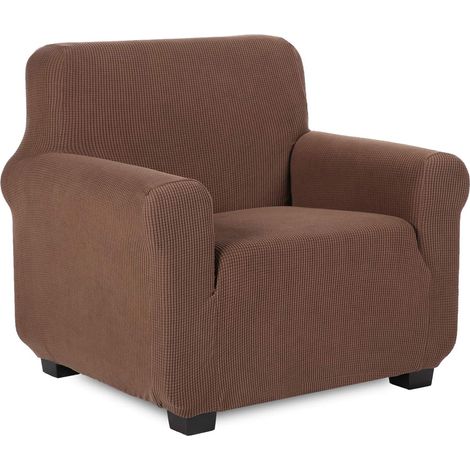 1 Housse de canapé, Extensible, Antidérapante, Élasthanne, Protection animaux, 1 place