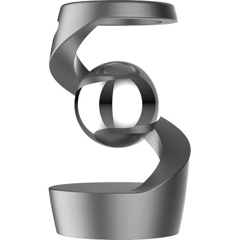 Kinetisches Spielzeug – 1 Stück – Metall – Antigravitations-Gyroskop – Für Büro und Zuhause – Silber (1/5)