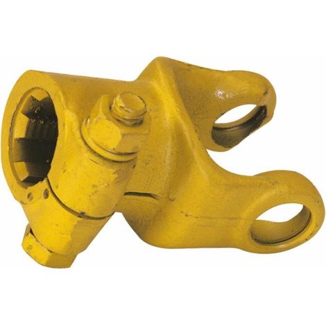 Mâchoire cannelée avec boulon 1 pouce 3/8 Z6 Catégorie 1