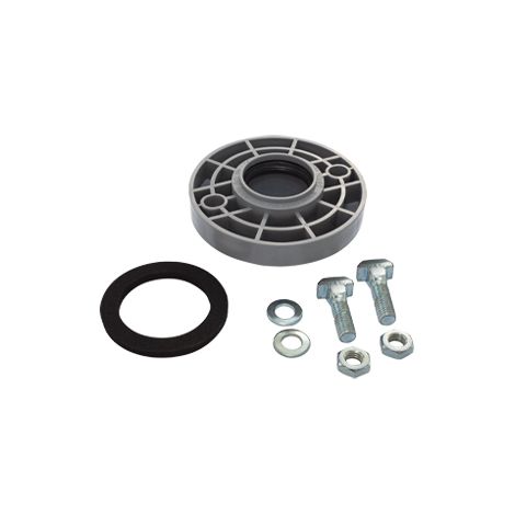 adaptateur de bride airfit DN 50/40 en PP, entraxe de trou 77-83 mm