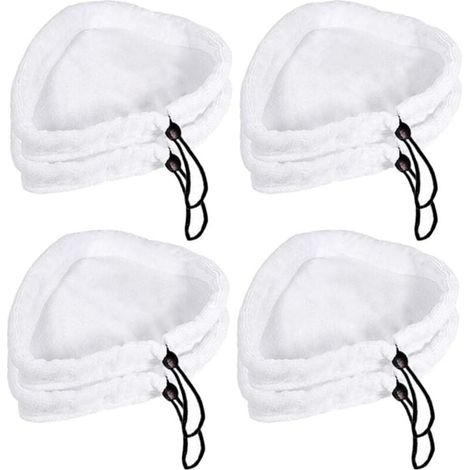 Chiffon de nettoyage en microfibre en forme de feuille, tampon de nettoyage universel, compatible avec d'autres balais vapeur et balais lavables, pièces de rechange. (1/3)