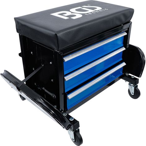 BGS asiento rodante para taller con 3 cajones - 2859 (1/5)