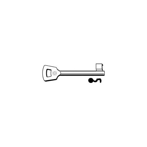 CHIAVE PATENT PASSEPARTOUT NEMEF C6NFH4L- - C6NFH4L - 5 pezzi SILCA