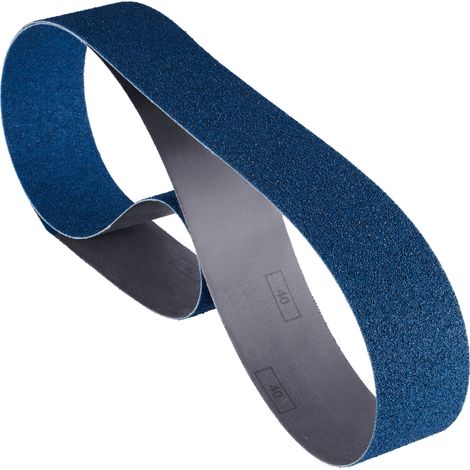 RHODIUS Schleifband ESB ZX, 10 Stück, 75 x 2000 mm, Korn 120 (1/2)