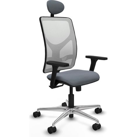 Chaise piqueras y crespo Motilla noir accoudoirs ajustables (1/2)
