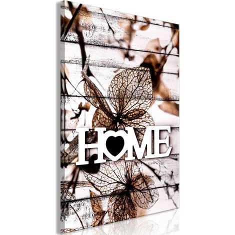 Tableau Imprimé "Living Home" 40 x 60 cm (1/2)