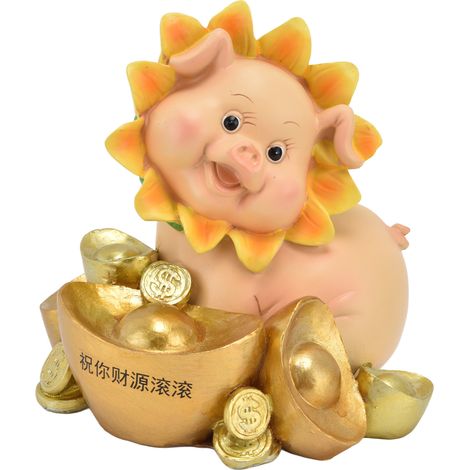 cochon en forme de cochon mignon et écologique jouet cadeau (1/5)