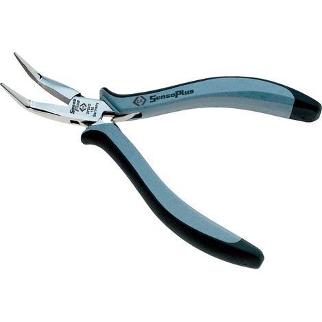 C.K T3769D 150 ESD Spitzzange 45° gebogen 145 mm